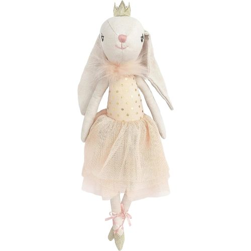 MON AMI Bijoux Bunny Princess Ballerina Doll, 15-Inch Plush Toy Girls
