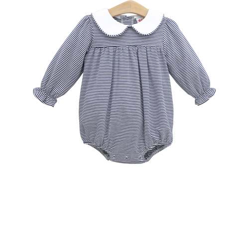 Lottie Bubble - Navy Stripe