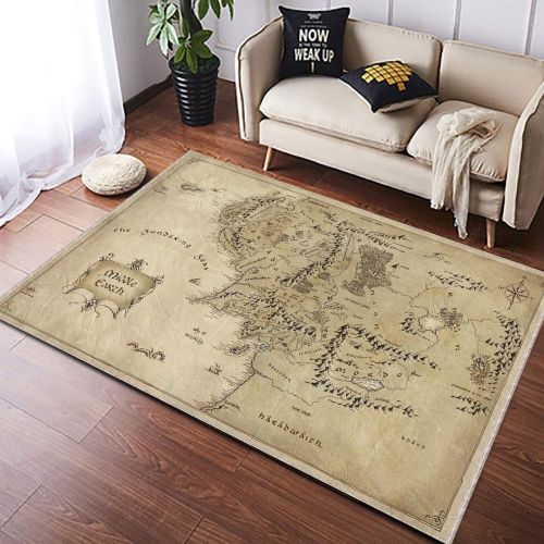 Lord Of The Rings, Map Rugs, Fantastic Rug, Popular Rug, Magic Rug, Floor Rug, Lord of, Ring, Earth Map, Earth Map Rugs, Map, Retro Map Rug,