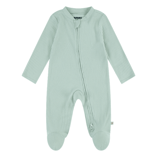 Baby Boys Huggies™ Ribbed Footed Coverall - Green