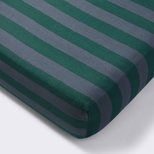 Cotton Fitted Crib Sheet - Cool Stripes - Cloud Island™