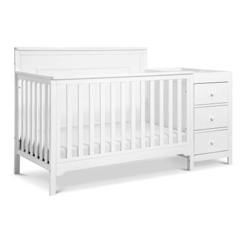 Carter's by DaVinci Dakota 4-in-1 Convertible Crib and Changer, White
