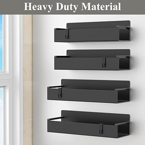 4 Pack Magnetic Baby Bottle Holder for Fridge and Storage