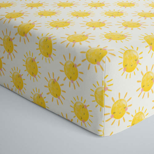 Sunshine Fitted Crib Sheet - Little Sleepies