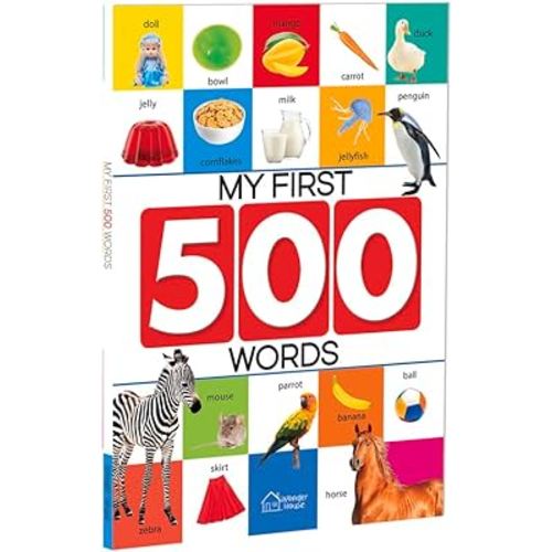 My First 500 Words: Early Learning Picture Book