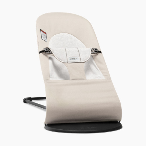 Babybjörn Bouncer Balance Soft - Cotton Jersey/Beige/Gray (2016)