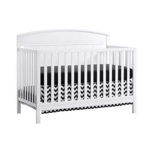 Oxford Baby Baldwin 4-in-1 Convertible Crib - White