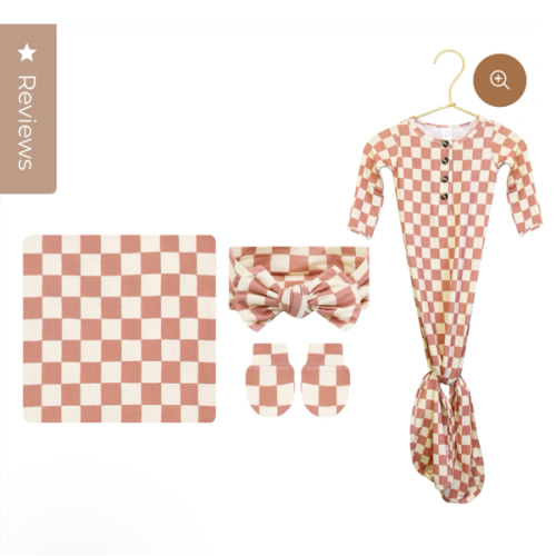 Gemma Newborn Headband Bundle (Gown) – Lou Lou & Company