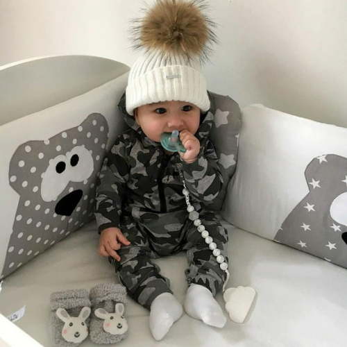 Clothes Outfits Boys Girls Romper Jumpsuit Camouflage Hooded Print Baby Boys Outfits&Set New Born Clothes for Boys