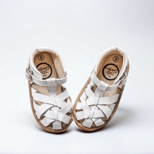 Little Love Bug Company Closed Toe Sandal Blush Size 3