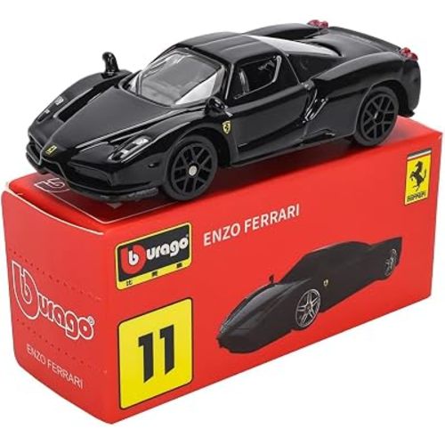 Bburago 1:64 Scale Ferrari Series Model Collection Race Diecast Metal Model Car (ENZO Ferrari)