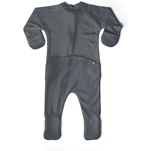 Goumi Viscose Made from Bamboo Cotton Sleep and Play Footie 3-6m Midnight