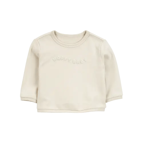 Baby Glitter Fleece Sweatshirt- Ivory - Carter's | Carter's
