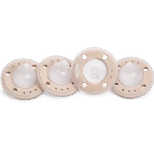 Ninni Pacifier- SOatmeal 4 Pack Pacifier Like a Breast – Ninni Co