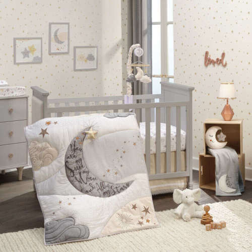 Lambs & Ivy Goodnight Moon 3-Piece Unframed Nursery/Child Wall Art 11� X 14�