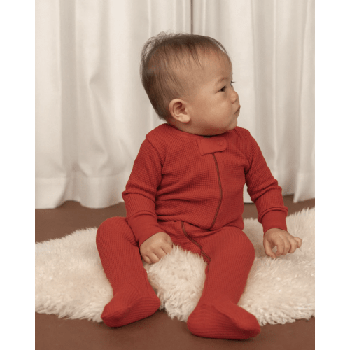 Noble Kids Waffle Footie Sleeper
