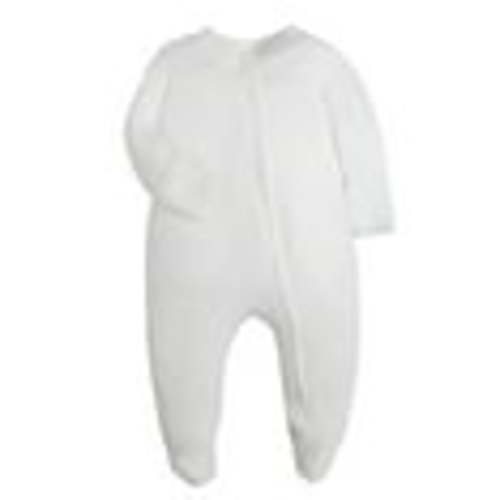 Timegard Unisex Baby Clothes Newborn Footies Onesie Infant Boys Girls Comfy Zip up Rompers Solid Color