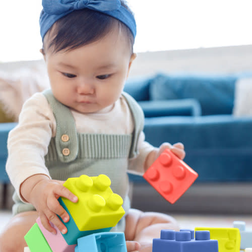 Infantino Super Soft 1st Building Blocks