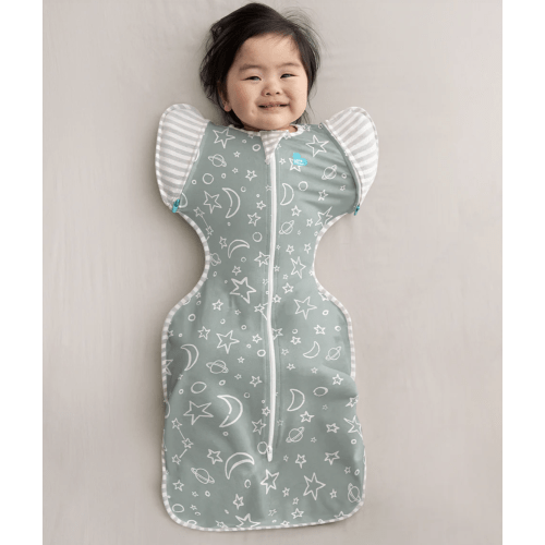 Swaddle Up™ Transition Bag 1.0 TOG Viscose from Bamboo Olive Stars & Moon