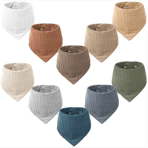 Muslin Baby Bibs – KONSSY