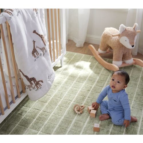 Goldie Giraffe Baby Quilt | Pottery Barn Kids
