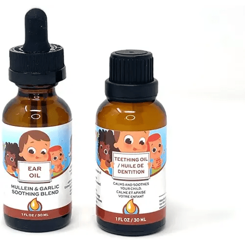 Punkin Butt Teething Oil and Ear Oil for Sore Gum and Ear Canal Relief | All Natural, Organic, Safe for Infants, Chemical-Free