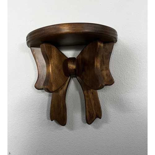 Wooden Bow Shelf
