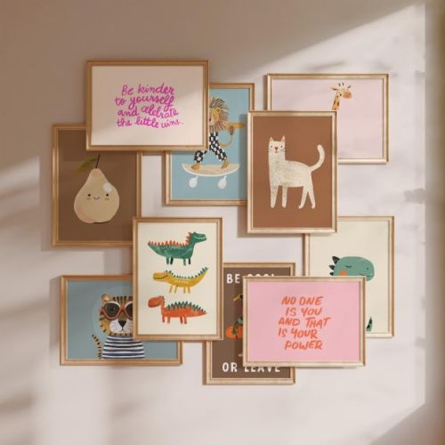 Ps Paper Design Colorful Nursery Wall Art