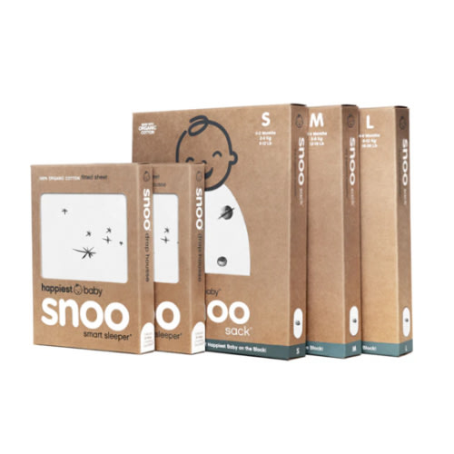 SNOO Sleep Sack Bundle in Small, Medium, Large Sizes and Sheets – Happiest Baby