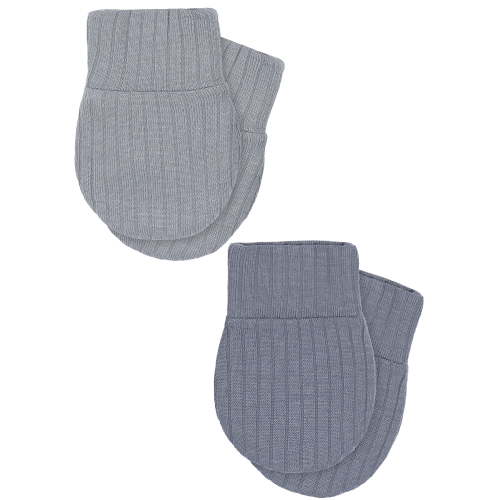 Modern Moments by Gerber Gender Neutral Mittens, 2-Pack, Size 0/6 Months