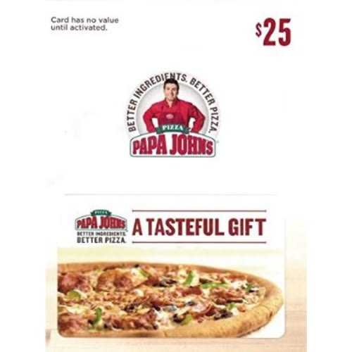 Papa John's Pizza Gift Card