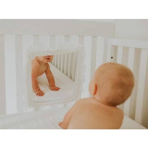 Baby Crib Acrylic Nursery mirror  - Decorative mirror for babies - Boho inspired Fast Shipping