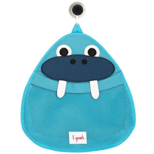3 Sprouts Bath Storage Walrus