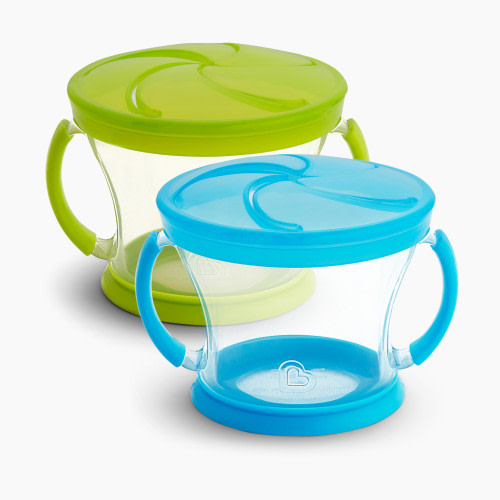 Munchkin Snack Catcher (2 Pack) - Assorted (Colors May Vary)