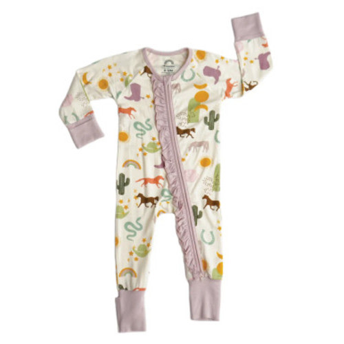 Wild and Free Bamboo Baby Pajamas Size 12-18 Months - The Fun Company