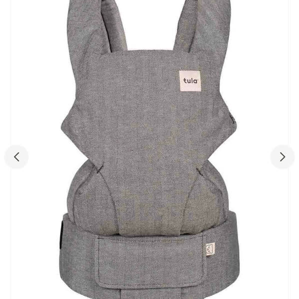 Explore Linen Baby Carrier: Ash Grey | Baby Tula Linen Collection – Baby Tula US