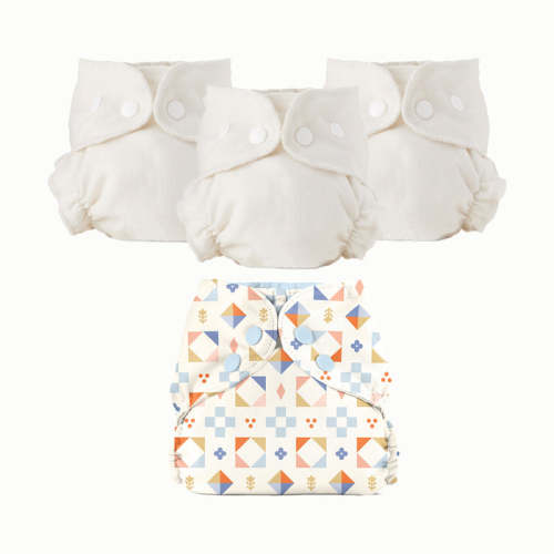 Organic Cloth Diaper Bundle Starter – Esembly