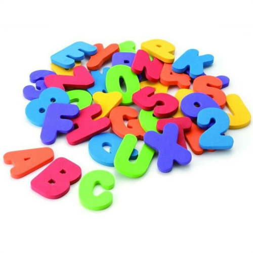 XZYYR Baby Bath Toys Foam Fun Alphabet Letters and Numbers-Floating Toy 36 PCS ABC for Bathtub Educational Kids Boys Girls. Baby Bath Time Toys-Makes Clean Up Easy as They Dry in The Tub