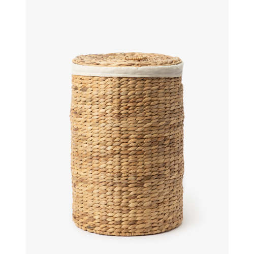 Round Water Hyacinth Basket