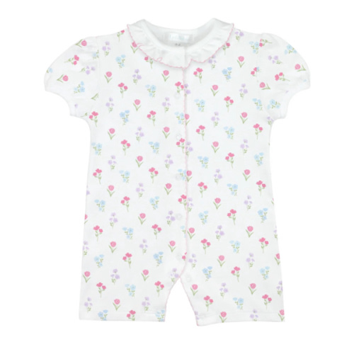 Wildflowers Printed Romper | Baby Girl