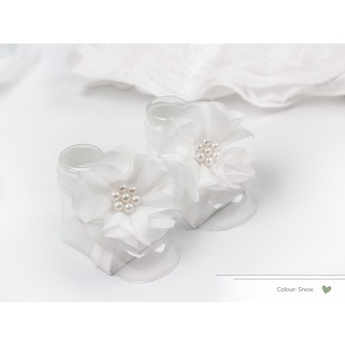 Baby Barefoot Sandals, Baby Shoes, Baby Girl White Sandals, Christening Shoes, Baptism Shoes, Baptism Sandals, Baby Photoshoot Accessories