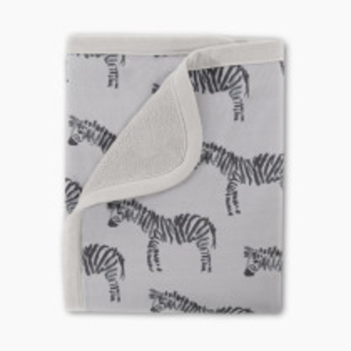 Oilo Studio Jersey Cuddle Blanket - Zebra