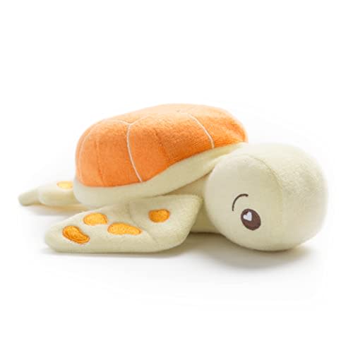SoapSox Kids Exfoliating Bath Scrub (Taylor the Turtle) - Soft Animal Toy Wash Cloth Sponge with Soap Pocket Insert - Fun Loofah Characters for Babies, Kids and Children