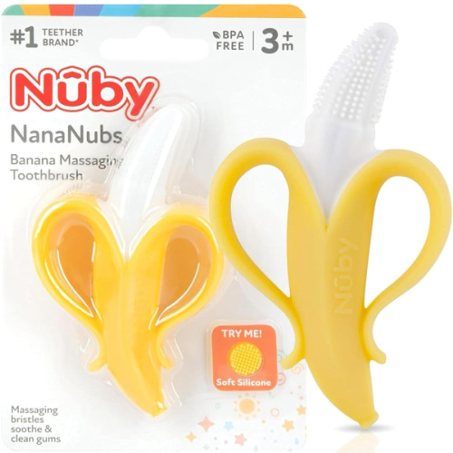 Nuby Nananubs Banana Massaging Teether