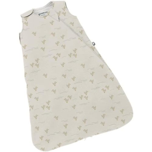 GUNAMUNA günamüna Unisex Baby, Toddler Wearable Blanket, Sleeping Bag Bamboo Rayon, Sleep Sack with Diaper Zipper, 1.0 TOG