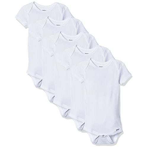 Gerber Baby 5-Pack Solid Onesie Bodysuits
