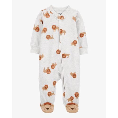Baby Lion Fleece Zip-Up Footie Sleep & Play Pajamas - Carter's | Carter's
