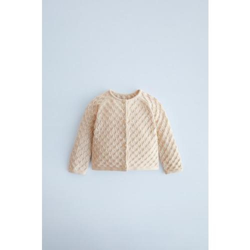 TEXTURED KNIT CARDIGAN