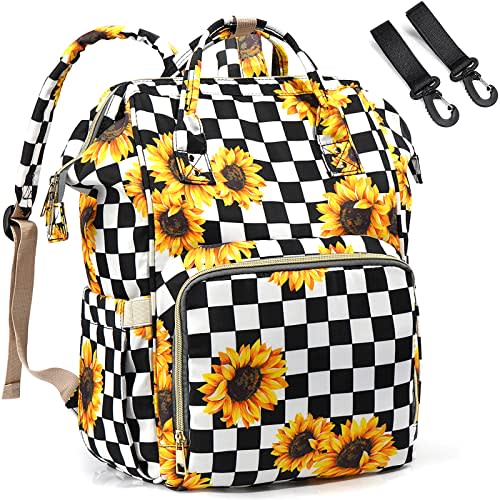 Diaper Bag Backpack for Mom & Dad, Multifunction Waterproof Baby Changing Bags, Large Nappy Bag Backpack