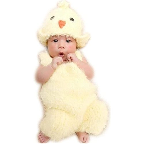 Newborn Photography Props Outfits Cute Chick Clothes Infant Baby Boy Girl Photoshoot Costume Fits 0-3 Months